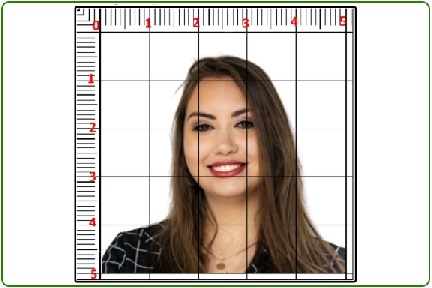 passport size photo dimension